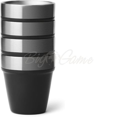 Набор рюмок YETI Shot Glasses & Case цв. Black фото 3