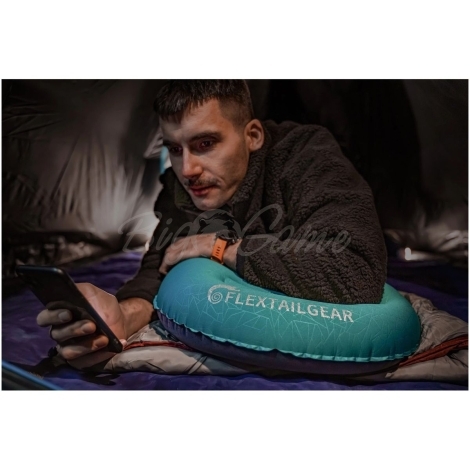 Подушка надувная FLEXTAIL Flex Pillow цвет Green фото 2