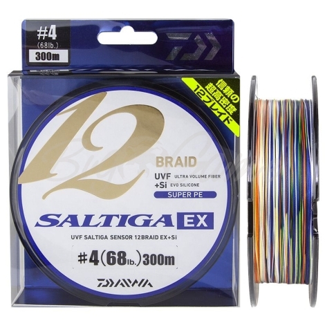 Плетенка DAIWA UVF Saltiga Sensor 12 Braid EX+Si многоцветный 300м #4 фото 1