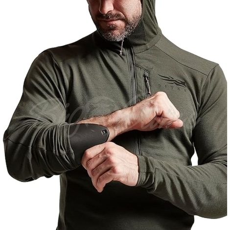 Толстовка SITKA Intercept Hoody цвет Deep Lichen фото 2