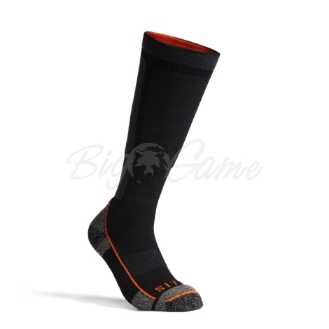 Носки SITKA Mid Wt OTC Sock цвет Black фото 1