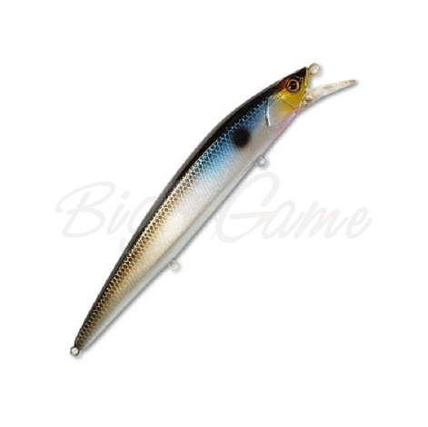 Воблер JACKALL Rerange 130 MR цв. hl bora silver & black фото 2