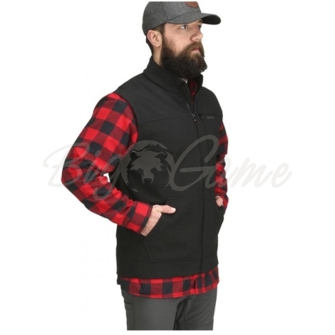 Жилет SIMMS Rogue Fleece Vest цвет Raven фото 2