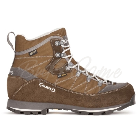 Ботинки треккинговые AKU Trekker Lite III GTX цвет Olive / Light Grey фото 5