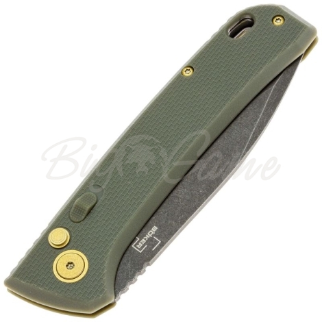 Нож складной полуавтоматический BOKER FRND OD сталь D2 рукоять Grivory цв. Зеленый фото 2 Нож складной полуавтоматический BOKER FRND OD сталь D2 рукоять Grivory цв. Зеленый фото 2
