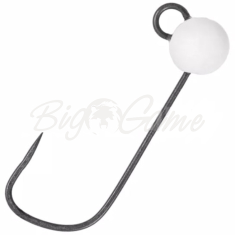 Джиг-Головка вольфрамовая MYSTICK Trout Jig  0,5 г № 6 (3 шт.) цв. белый фото 1
