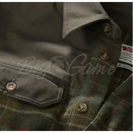Рубашка FJALLRAVEN Granit Shirt M цвет Green фото 3
