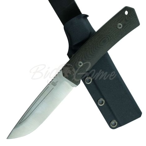 Нож OWL KNIFE Barn сталь CPM S90V рукоять Микарта черная фото 1