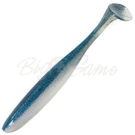 Виброхвост KEITECH Easy Shiner 5'' (5 шт.) цв. EA#22 Electric Silver Shiner фото 1