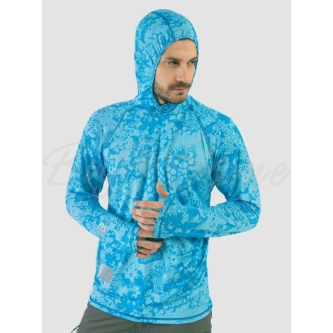 Джерси TRITON InterLock цвет Blue Print фото 4
