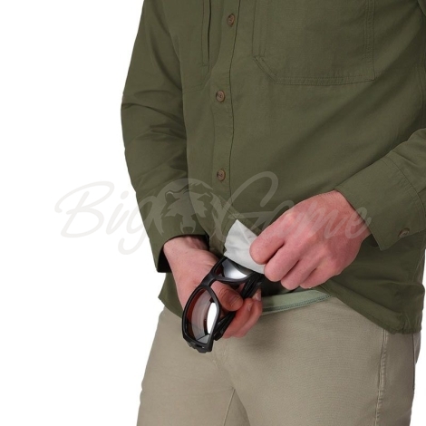 Рубашка SIMMS Guide Fishing Shirt цвет Loden фото 2