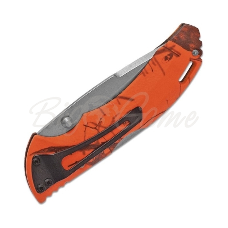 Нож складной BUCK Bantam Orange Blaze сталь 420НС рукоять Термопластик оранжевый фото 2