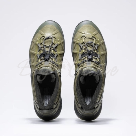 Кроссовки треккинговые AKU Rocket Mid GTX цвет Olive / Anthracite фото 3