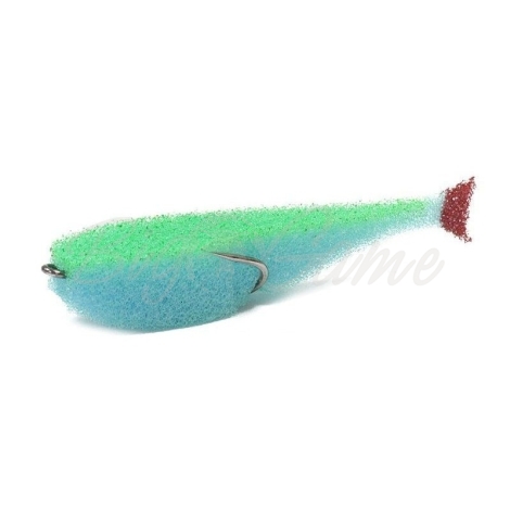 Поролоновая рыбка LEX Classic Fish CD UV 7 BLGB (синее тело / зеленая спина / красный хвост) фото 1