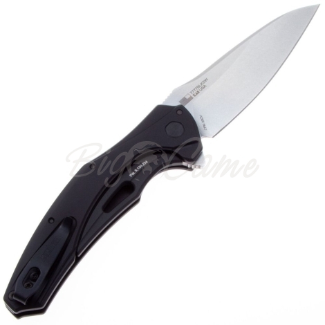 Нож складной KERSHAW Bareknuckle сталь CPM 20CV рукоять алюминий 6061-T6 цв. Black фото 4
