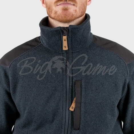 Толстовка FJALLRAVEN Buck Fleece M цвет Graphite фото 3