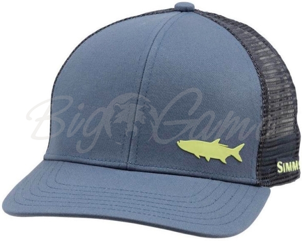 Кепка SIMMS Payoff Trucker цвет Tarpon Storm фото 1