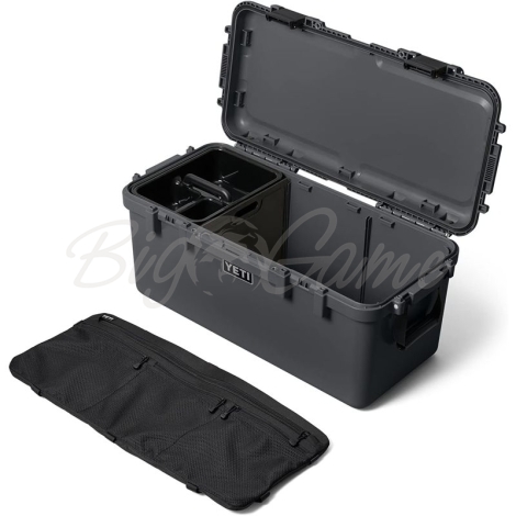 Ящик YETI LoadOut GoBox Gear Case 60 цвет Charcoal фото 1