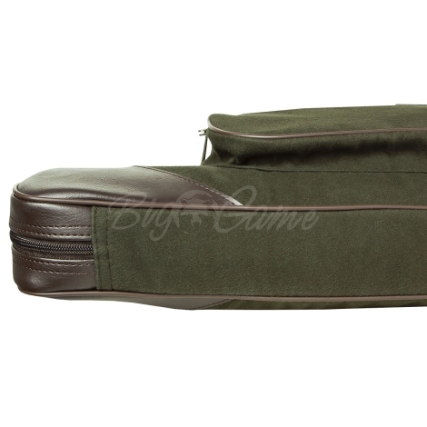 Чехол для ружья MAREMMANO GR 407 Cordura And Leather Rifle Slip цвет Зеленый / коричневый фото 6
