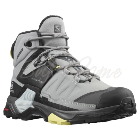 Ботинки SALOMON X Ultra 4 Mid Winter TS CSWP W M цвет Monument / Black / Charlock фото 1