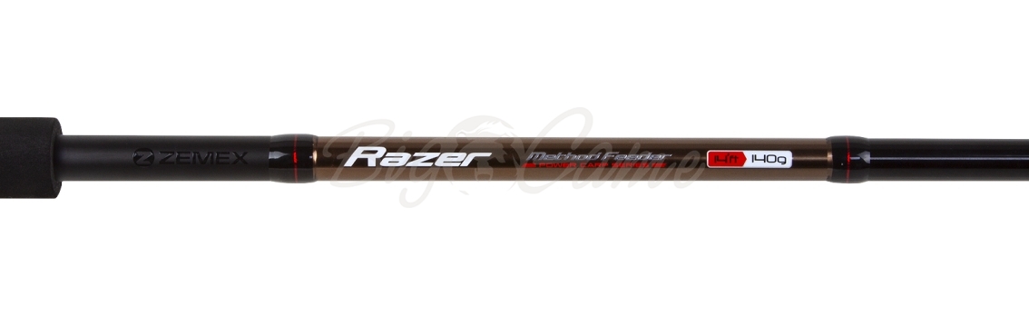 Удилище фидерное ZEMEX Razer Method Feeder 14 ft тест 140 г фото 3