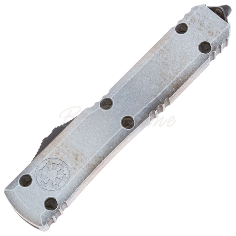 Нож автоматический MICROTECH Ultratech S/E сталь M390, рукоять алюминий цв. Белый фото 2