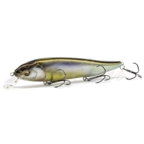 Воблер MEGABASS Lates Feeding Woofer 120F цв. DD Silver Shad фото 1