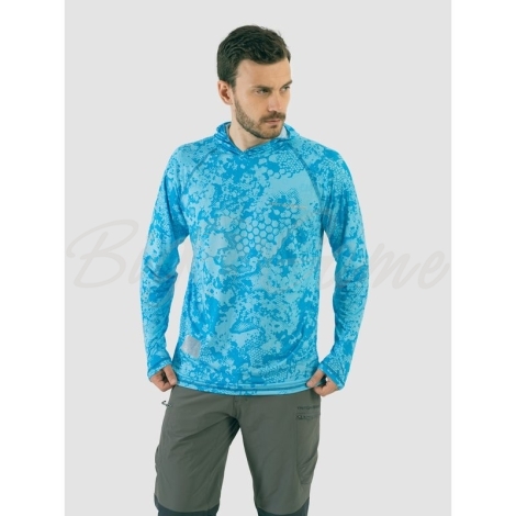 Джерси TRITON InterLock цвет Blue Print фото 8