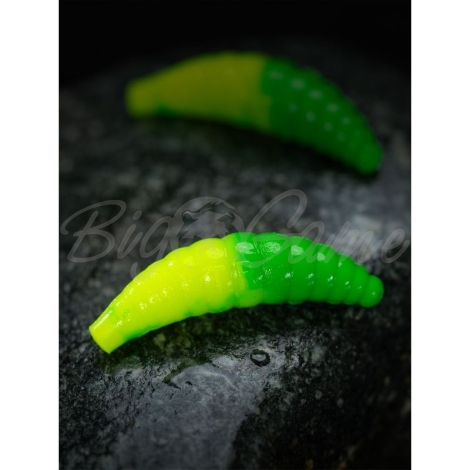 Личинка TERUKI Bro 3,8 см (8 шт.) зап. сыр цв. Chartreuse/Green фото 1