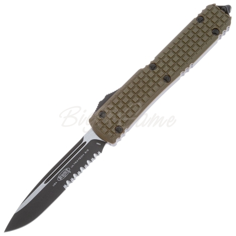 Нож автоматический MICROTECH Ultratech S/E G10 Зеленый фото 1