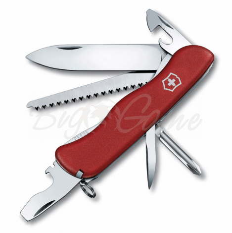 Нож VICTORINOX Evolution S111 85мм 12 функций цв. красный фото 1