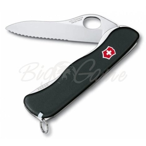 Нож VICTORINOX Sentinel 111мм 4 функций цв. черный фото 1