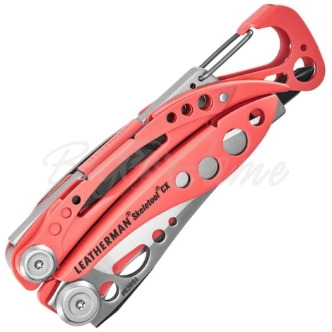 Мультитул LEATHERMAN Skeletool CX (7 инструментов) цв. Guava фото 3