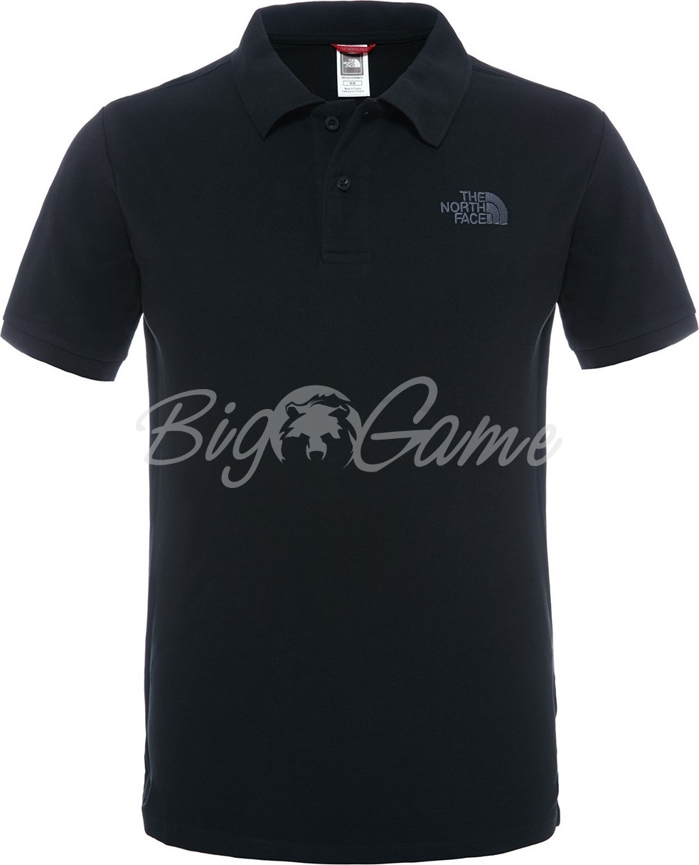 Купить поло THE NORTH FACE Piquet Polo Shirt цвет черный в интернет  магазине BigGame.ru в Самаре