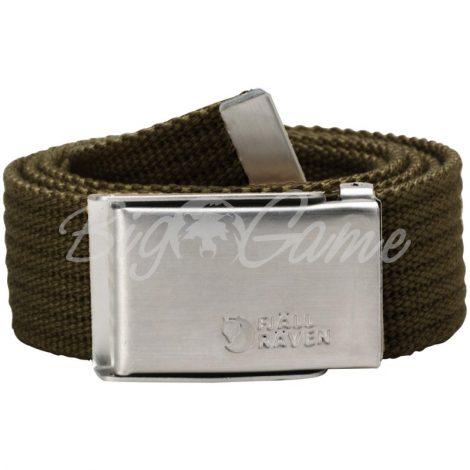 Ремень FJALLRAVEN Merano Canvas Belt цвет Dark Olive фото 1