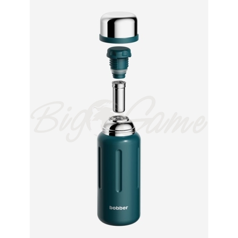 Термос BOBBER Barrel 1 л цвет Deep Teal (темно-бирюзовый) фото 3