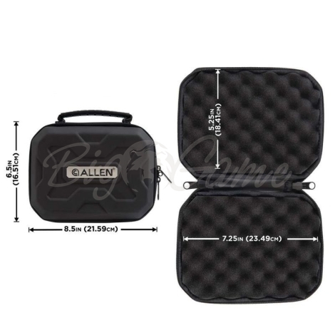 Кейс для пистолета ALLEN Exo Handgun Case 20,3 см цвет Black фото 4