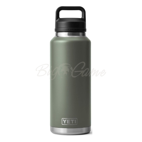 Термос YETI Rambler Bottle Chug Cap 1400 цвет Camp Green фото 1