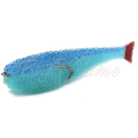 Поролоновая рыбка LEX Classic Fish CD 7 BLBLB (синее тело / синяя спина / красный хвост) фото 1