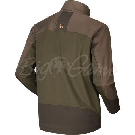 Куртка HARKILA Magni Fleece Jacket цвет Willow green / Shadow brown фото 3