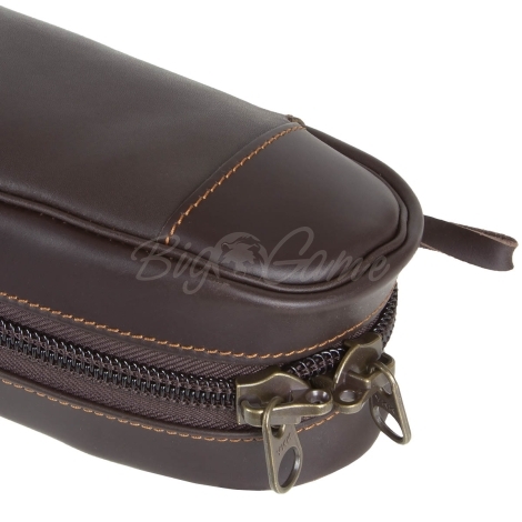 Чехол для ружья MAREMMANO BL 404 Leather Rifle Slip 120 см фото 8