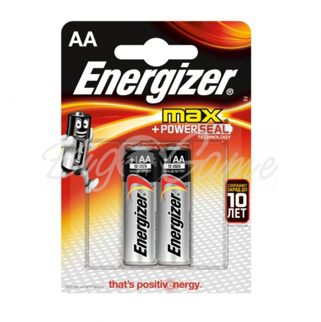 Батарейка ENERGIZER MAX Plus Alk AA BP2 фото 1