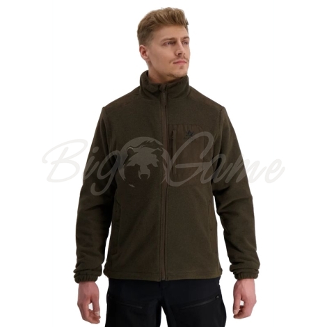 Толстовка ALASKA MS Dawson Fleece Jacket цвет Moss Brown фото 3