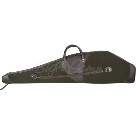 Чехол для ружья MAREMMANO GR 407 Cordura And Leather Rifle Slip цвет Зеленый / коричневый фото 2
