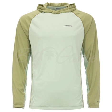 Термокофта SIMMS Bugstopper Solarflex Hoody цвет Light Green / Sage Heather фото 1