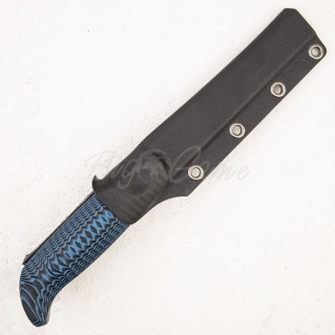 Нож OWL KNIFE North сталь M390 рукоять G10 черно-синяя фото 5