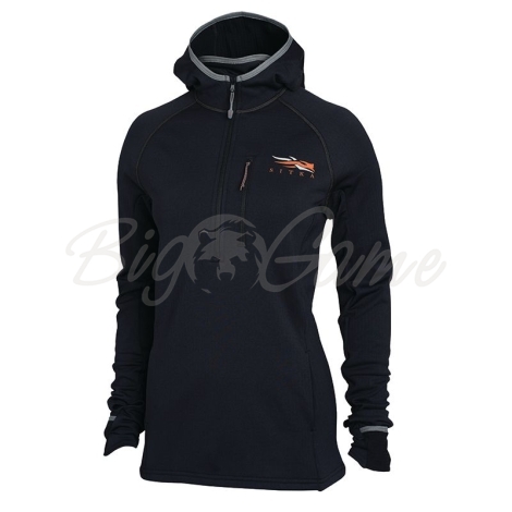 Толстовка SITKA WS Fanatic Hoody New цвет Black фото 2