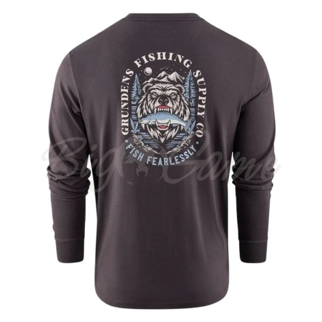 Термокофта GRUNDENS Bear Essentials LS T-Shirt цвет Black фото 2