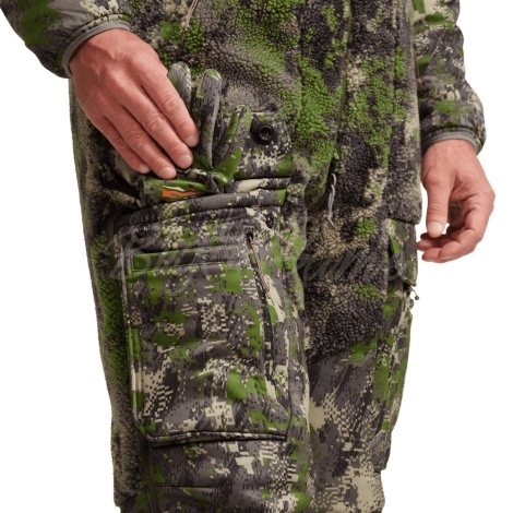 Полукомбинезон SITKA Fanatic Bib 2024 цвет Optifade Cover фото 3