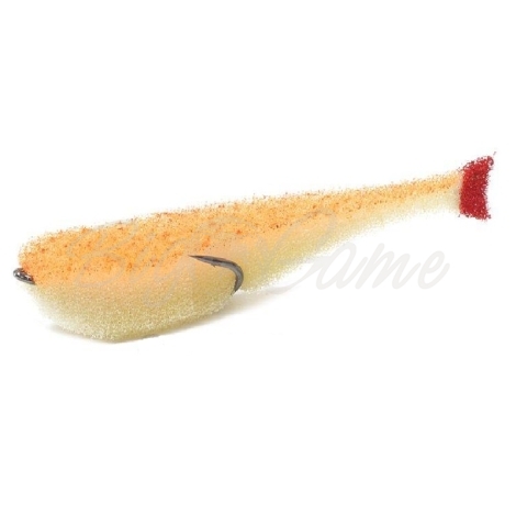 Поролоновая рыбка LEX Classic Fish CD UV 11 WOB (белое тело / оранжевая спина / красный хвост) фото 1
